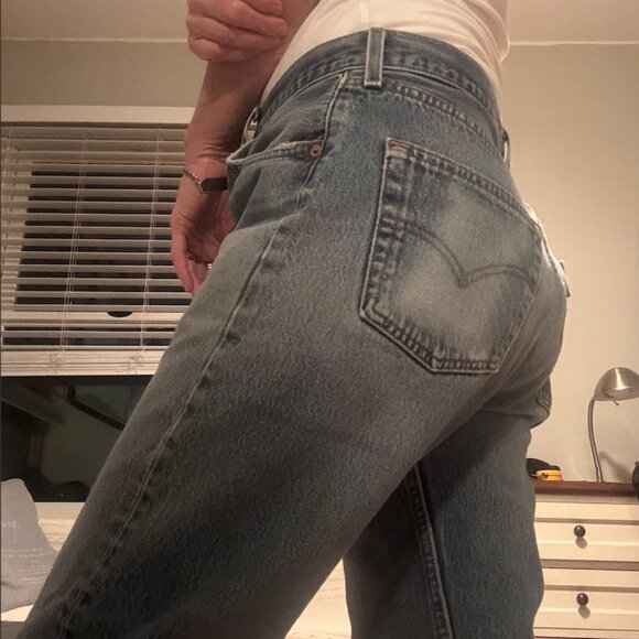Vintage USA Levis 501 🔥 32/27 - Picture 3 of 9